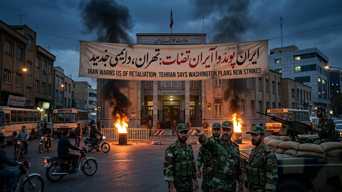 Iran Warns US of Retaliation as Tehran Says Washington Plans New Strikes