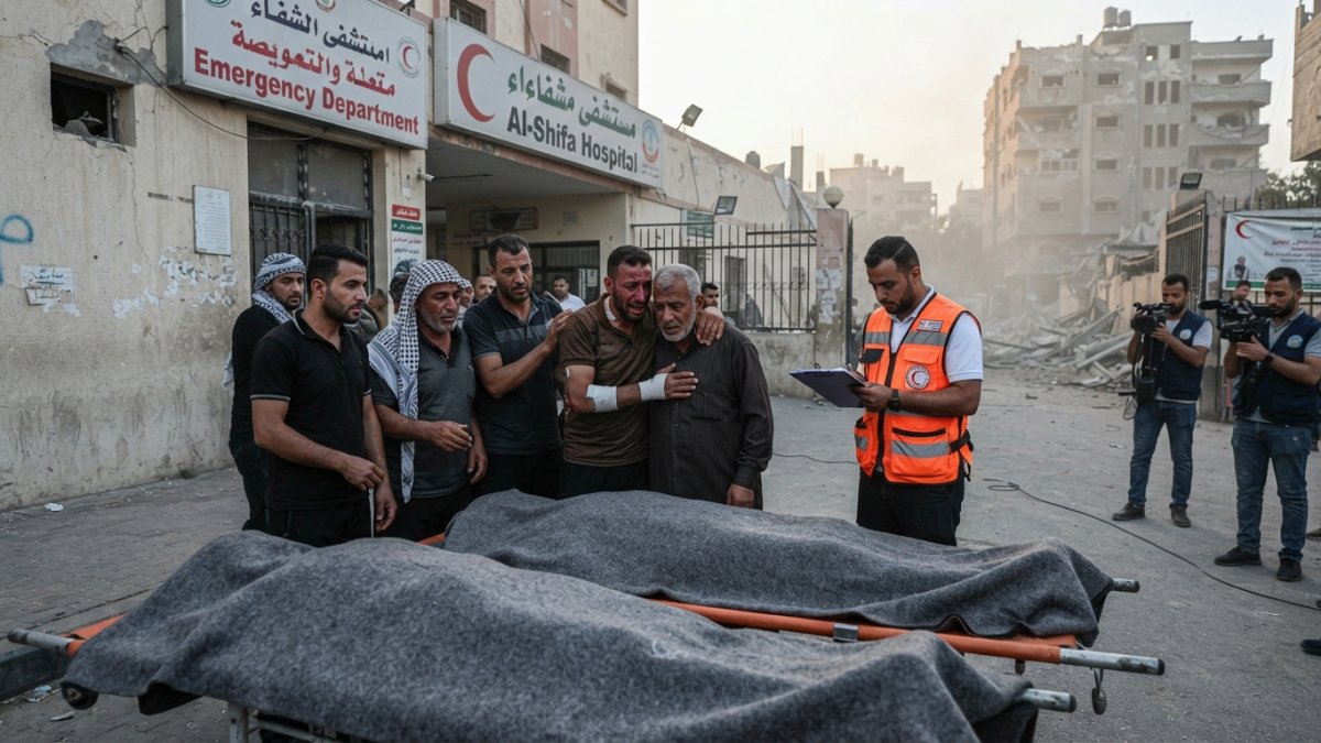 Three Palestinians Killed in Israeli Attacks Across Gaza, Medical Sources Say