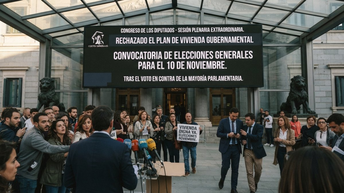 Spain Sets November Election After Housing Plan Defeat