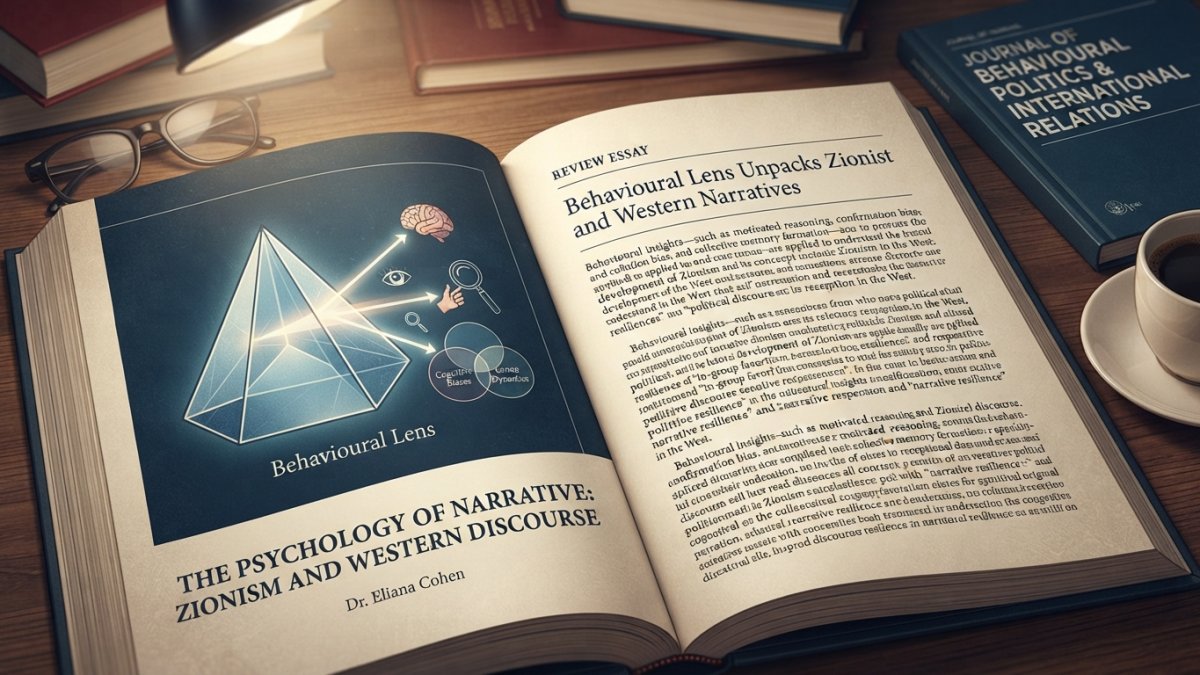 Book Review Uses Behavioural Lens to Examine Zionism and Western Narratives