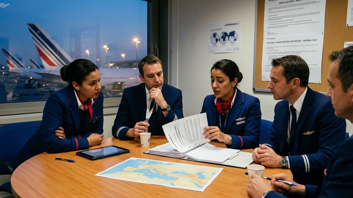 Air France Reportedly Restricts Crew Nationalities on Israel-Bound Flights