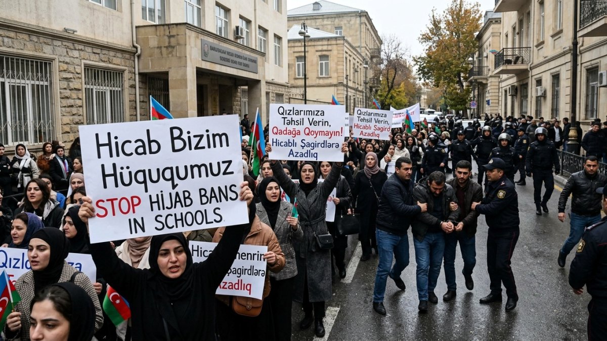 Azerbaijan Hijab Rules Trigger School Protests and Reported Arrests