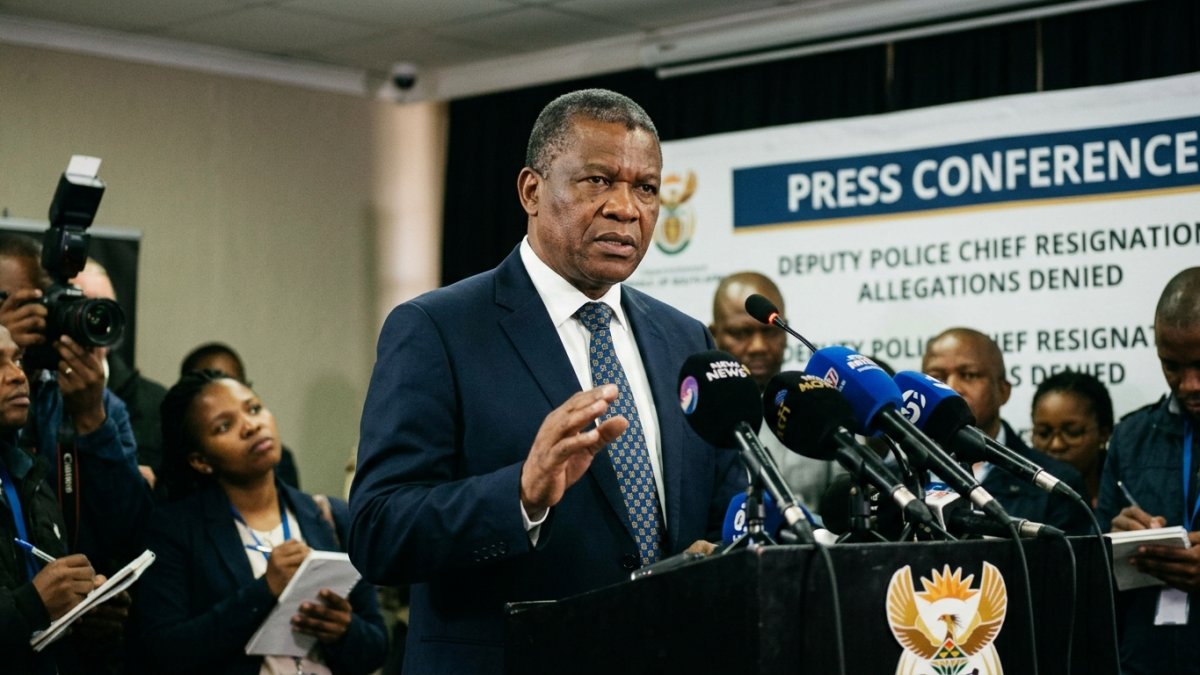 South Africa’s Deputy Police Chief Resigns Amid Allegations He Denies