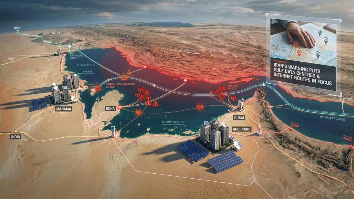 Iran’s Warning Puts Gulf Data Centres and Internet Routes in Focus