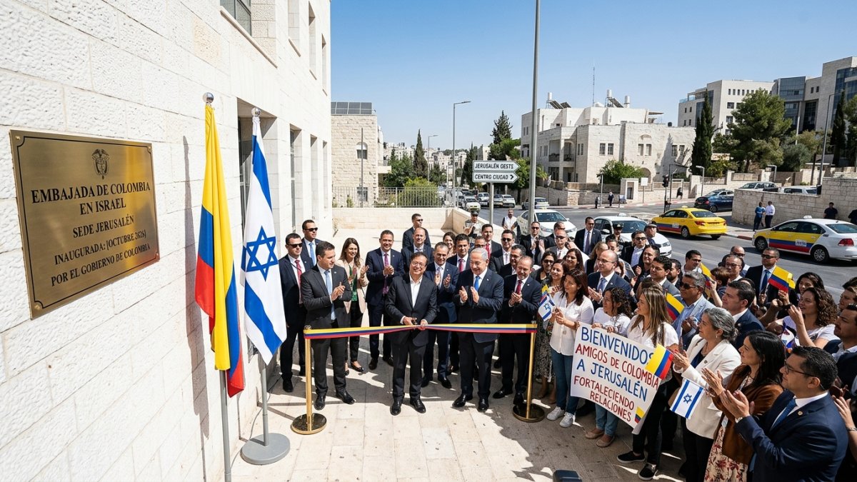 Colombia Opens Embassy in West Jerusalem as Relations With Israel Warm