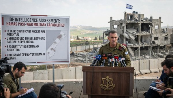 Israeli Assessment Says Hamas Retains Significant Military Strength After War