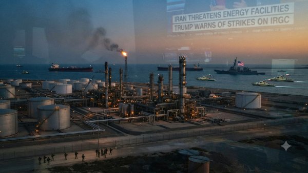 Iran Threatens Regional Energy Facilities After Trump Warns of Infrastructure Strikes Over Hormuz