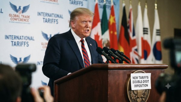 Trump Imposes New Double-Digit Tariffs on Dozens of Countries