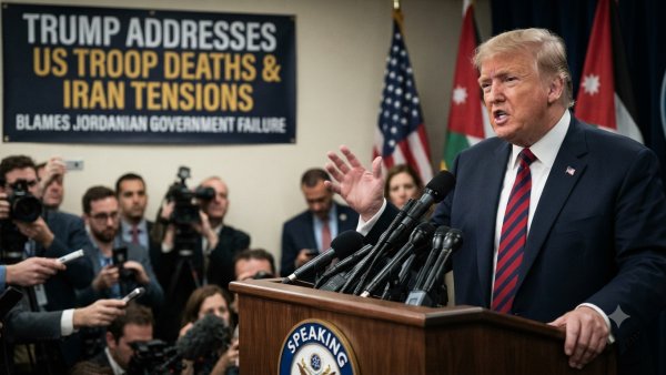 Trump Blames Jordan After Deaths of US Troops Amid Iran Conflict Tensions