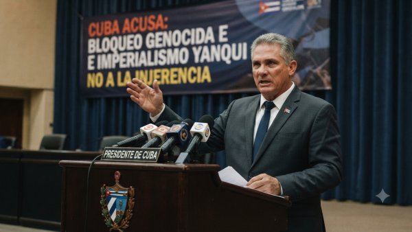 Cuban President Accuses US of 'Genocide' and Seeking Takeover of Cuba
