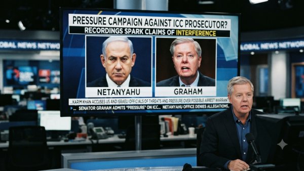 Netanyahu and Lindsey Graham Recordings Spark Claims of Pressure Campaign Against ICC Prosecutor