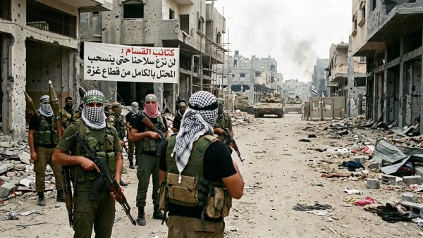 Hamas Says It Will Not Disarm Before Israeli Forces Withdraw From Gaza