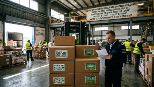 How Israeli Settlement Products Enter European Markets Despite Origin Rules