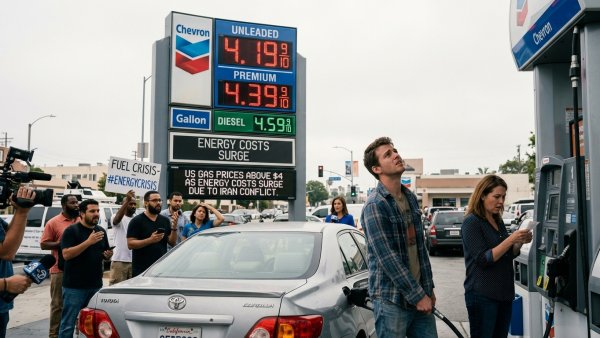 Iran War Pushes US Gas Prices Above $4 as Energy Costs Surge