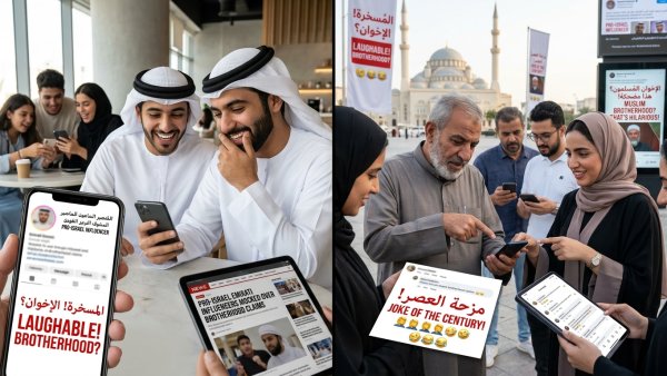Pro-Israel Emirati Influencers Mocked Over Muslim Brotherhood Claims