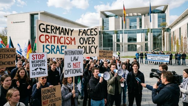 Germany Faces Criticism Over Israel Policy and International Law