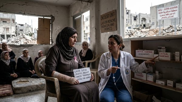 Gaza Siege Creates Breast Cancer Treatment Crisis for Women