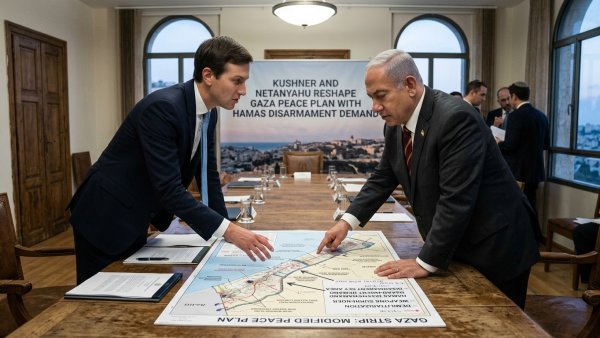 Kushner and Netanyahu Reshape Gaza Peace Plan With Hamas Disarmament Demand