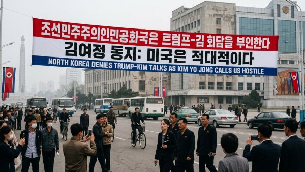 North Korea Denies Trump-Kim Talks as Kim Yo Jong Calls US Hostile