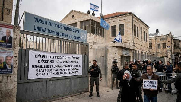 Israel Seizes UNRWA Training Centre in East Jerusalem as Crackdown on Palestinian Agency Expands