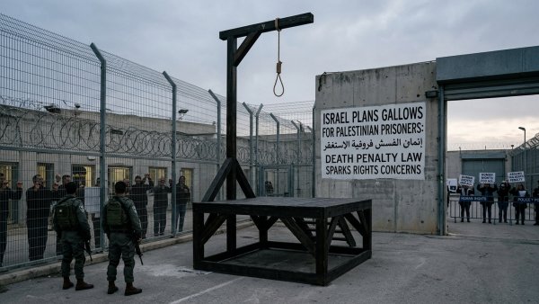 Israel Plans Gallows for Palestinian Prisoners as Death Penalty Law Sparks Rights Concerns