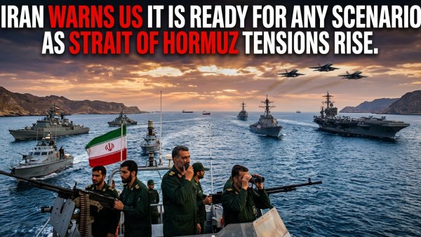 Iran Warns US It Is Ready for Any Scenario as Strait of Hormuz Tensions Rise