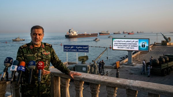 Iran Preparing Conditions to Reopen Strait of Hormuz, Security Chief Says