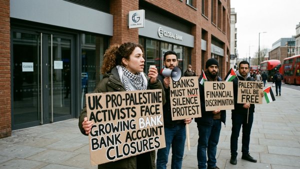 UK Pro-Palestine Activists Face Growing Bank Account Closures