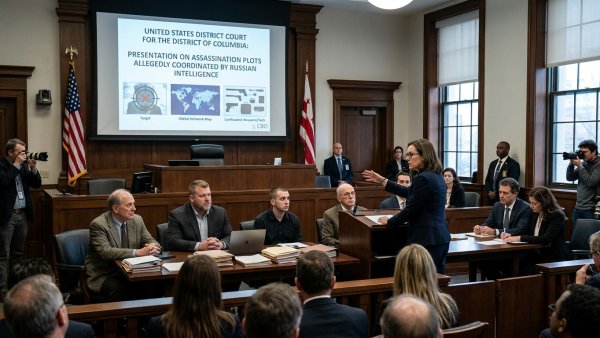 US Charges Five Over Alleged Russian Intelligence Assassination Plots