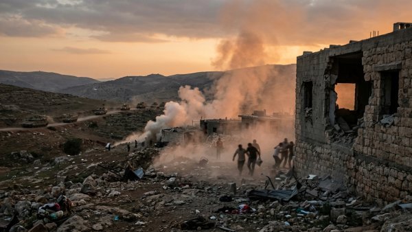 Israeli Forces Shell Beit Jinn After New Incursion Into Southern Syria