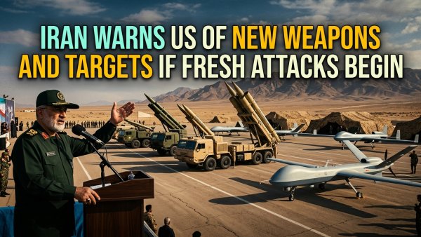 Iran Warns US of New Weapons and Targets if Fresh Attacks Begin