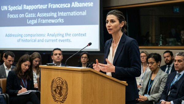 UN Rapporteur Francesca Albanese Compares Gaza Child Killings to Nazi-Era Arguments