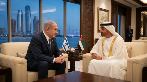 Reports Say Netanyahu Secretly Met UAE President in Abu Dhabi