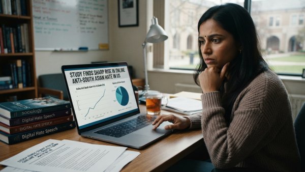 Study Finds Sharp Rise in Online Anti-South Asian Hate in US