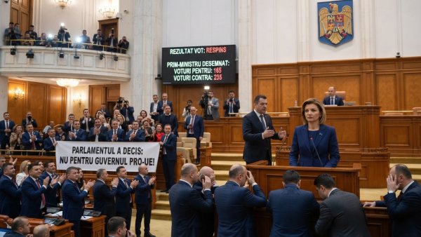 Romanian Parliament Rejects Pro-EU Prime Minister-Designate