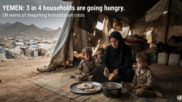 UN Says Three in Four Households Are Going Hungry in Parts of Yemen