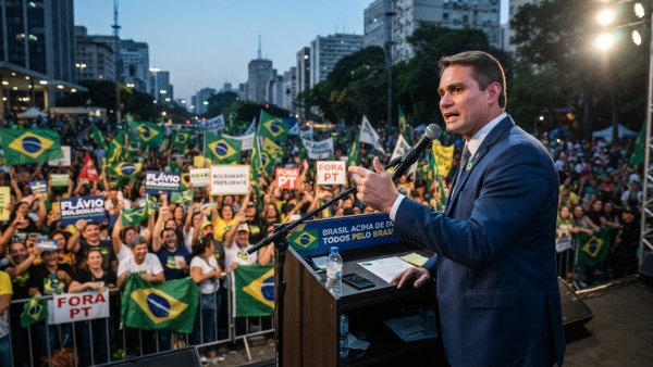 Flávio Bolsonaro Takes Narrow Lead Into Brazil Runoff