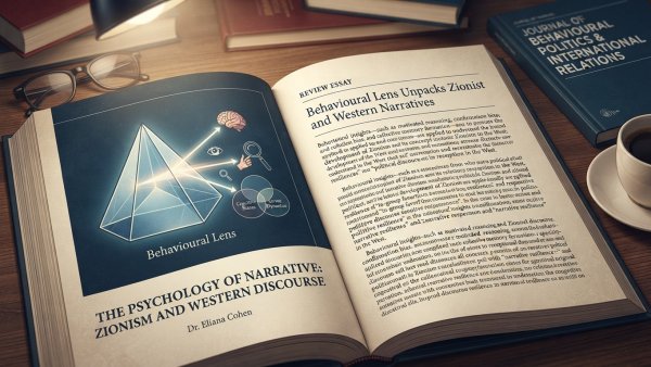 Book Review Uses Behavioural Lens to Examine Zionism and Western Narratives