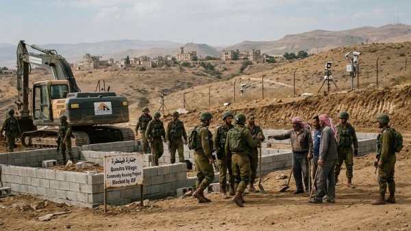 Israeli Forces Enter Quneitra, Block Local Construction Work