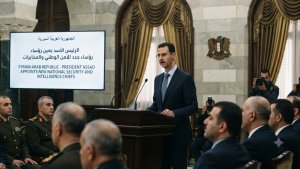 Syrian President Appoints New National Security and Intelligence Chiefs