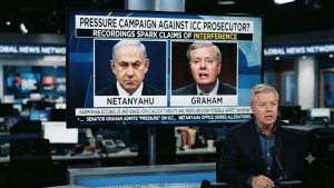 Netanyahu and Lindsey Graham Recordings Spark Claims of Pressure Campaign Against ICC Prosecutor