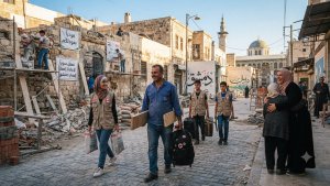 Syrian Family Returns From Canada to Damascus to Support Rebuilding Efforts
