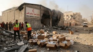 Israeli Strike Hits Medical Warehouses Near Al-Aqsa Hospital Amid Gaza Health Crisis