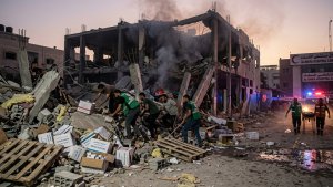 Israeli Strike Destroys Medical Warehouses at Gaza Hospital, One Killed