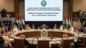 Arab League Condemns Israeli Attacks, Urges Halt to Gaza Occupation Expansion