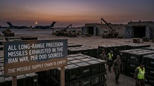 US Uses Nearly All Long-Range Precision Missiles During Iran War, Sources Say