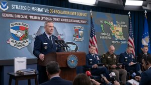 Trump’s Top General Seeks De-escalation as Iran War Military Options Narrow