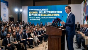 Kushner Says Gaza Reconstruction Depends on Hamas Disarming