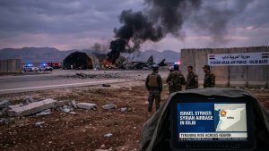 Israel Strikes Syrian Airbase in Idlib as US and Türkiye Condemn Escalation