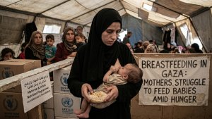 Breastfeeding in Gaza: Mothers Struggle to Feed Babies Amid Hunger